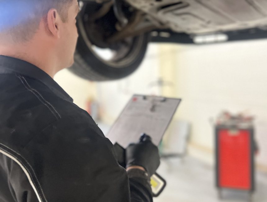 Stabdžių remontas, patikra stendu