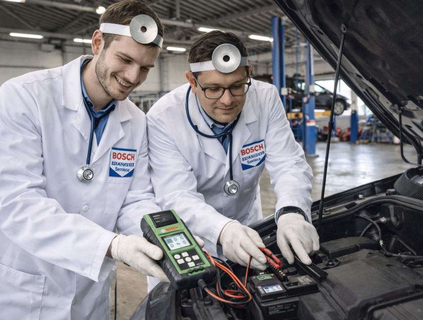 Akumuliatoriaus patikra