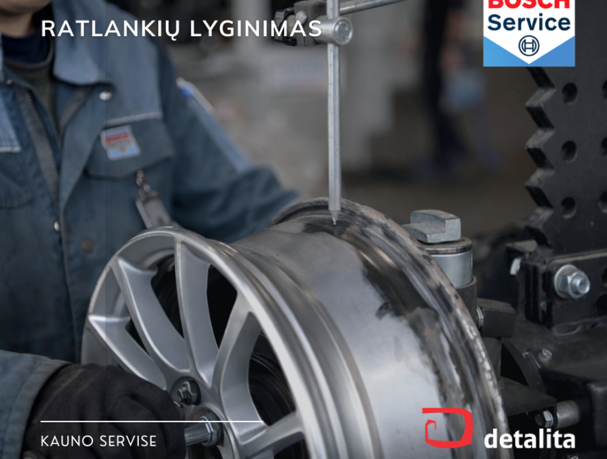 Ratų remontas, ratlankių lyginimas (Kauno servisas)